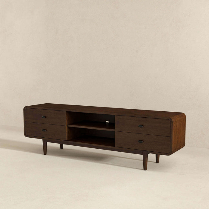 Alexa - TV Stand - Dark Brown / Wood