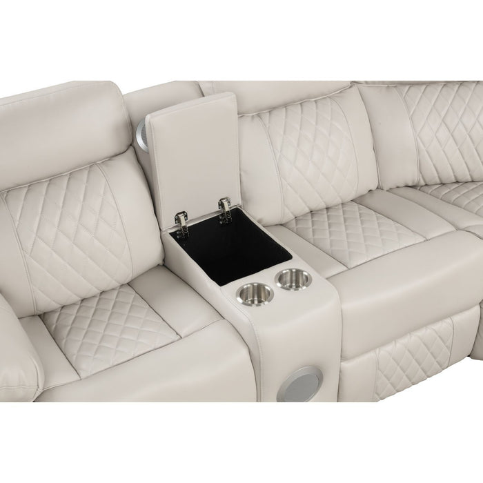 Lacrosse - Power Reclining Sectional Sofa