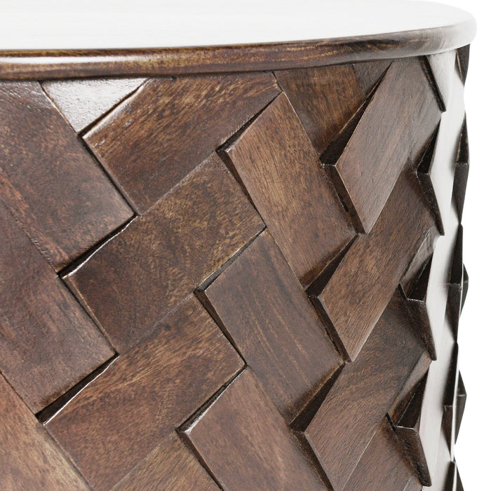 Shira - Mango Wood 24" Round Table