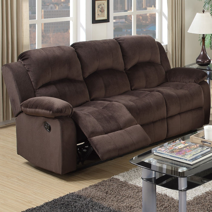 Modern Style Living Room Set With Reclining