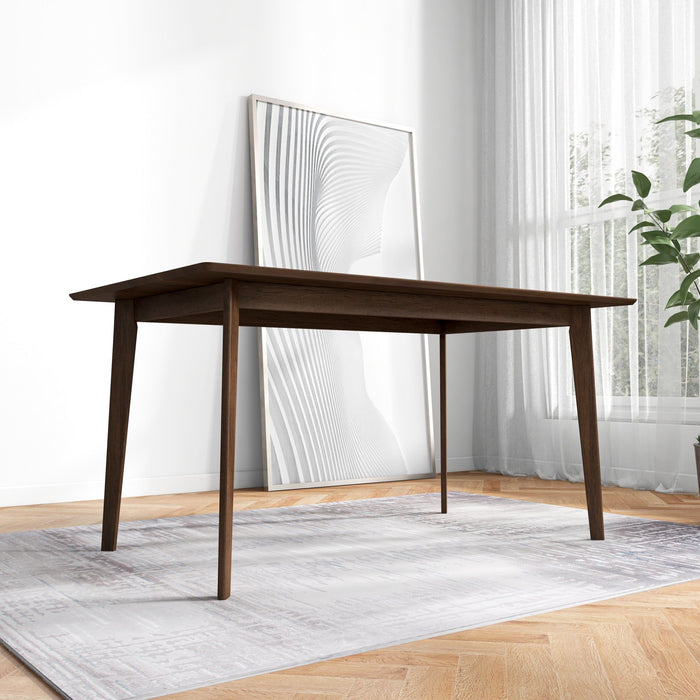 Carlos - Dining Table And 4 Side Chairs - Oak / Dark Gray