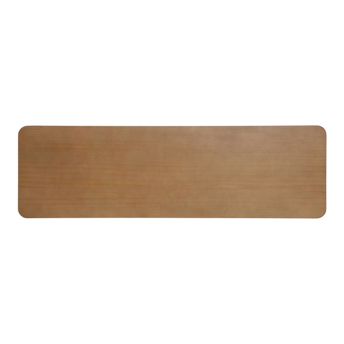 Console Table & Bottom Shelf - Walnut