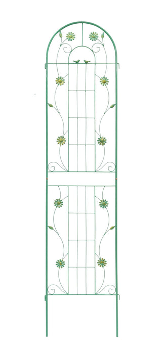 Metal Garden Trellis Rustproof Trellis For Climbing Plant Outdoor Flower Support
