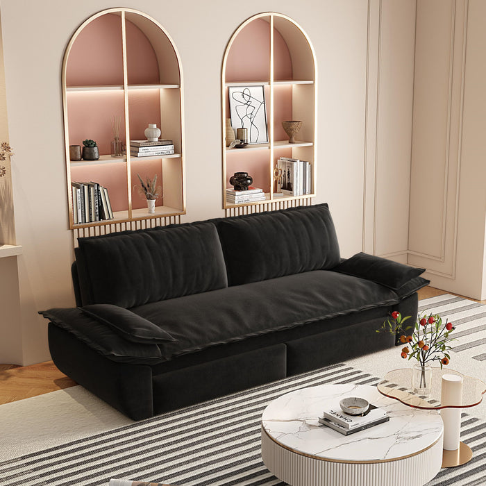 Queen Pull Out Bed, 3 In 1 Convertible Sleeper Sofa