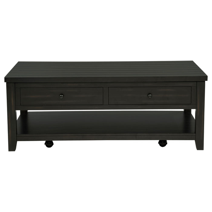 Castleton - Mobile Lift-Top Coffee Table