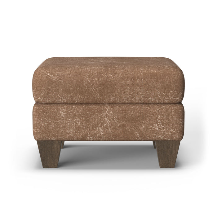 Moxy - Fabric Ottoman, Square Tapered Legs