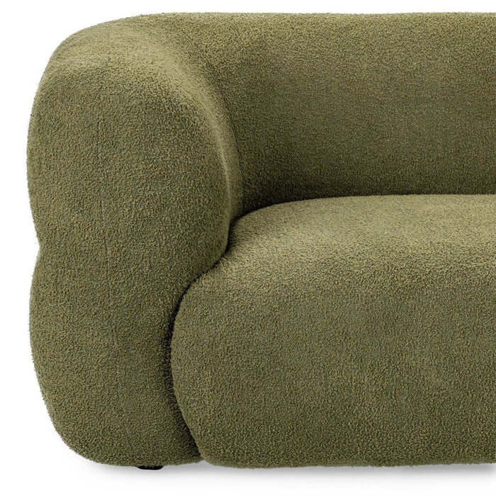 Faris - Upholstered Sofa - Dark Olive