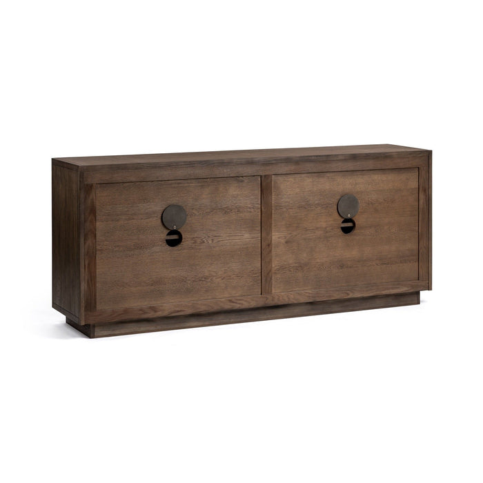 Oakridge - 4 Door Cabinet - Havana Brown