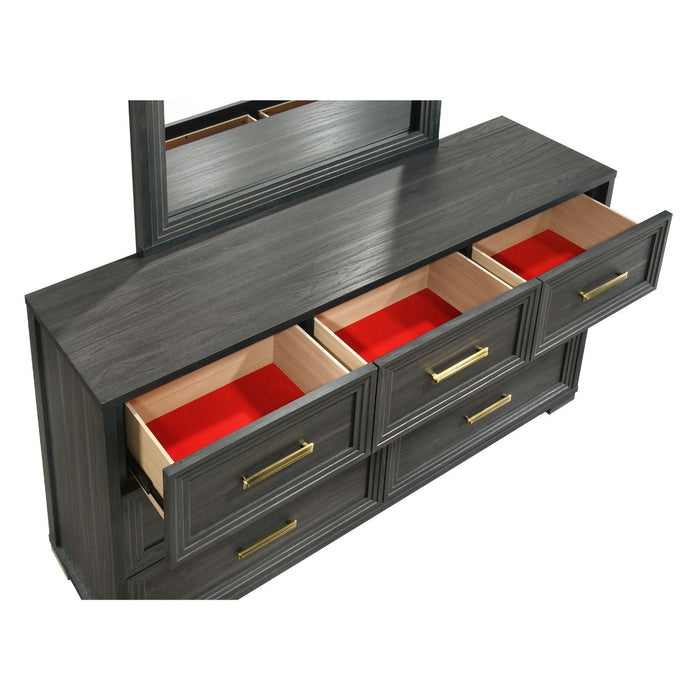 Colorado - Bedroom Set With Upholstered LED Headboard