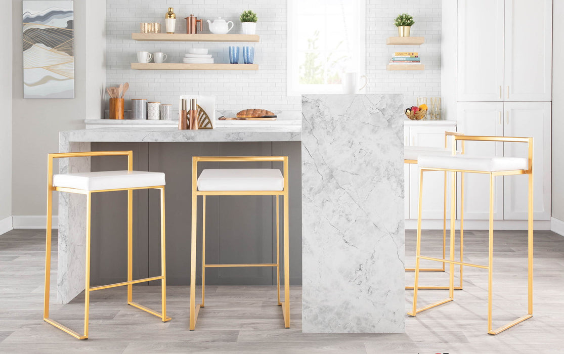 Fuji - Contemporary / Glam & Quality Construction Barstool