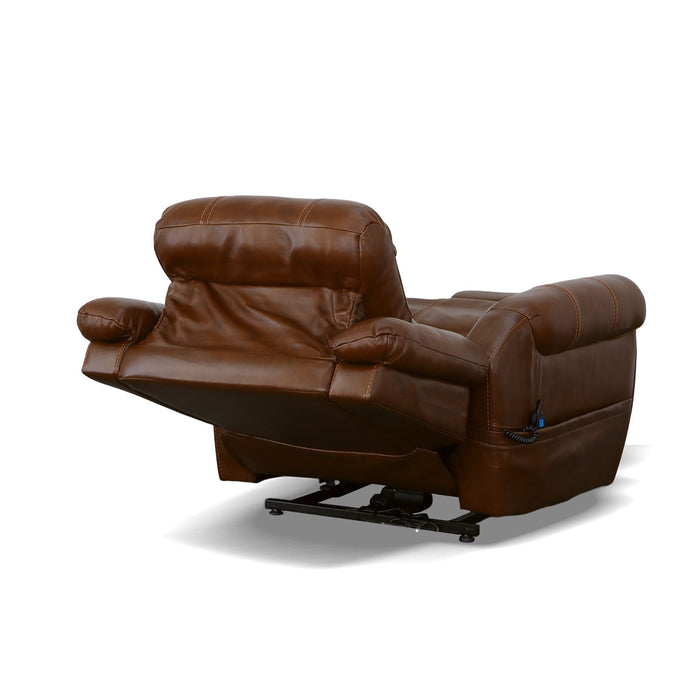 Oscar - Power Lift Recliner With Right-Hand Control & Power Headrest - Grizzly
