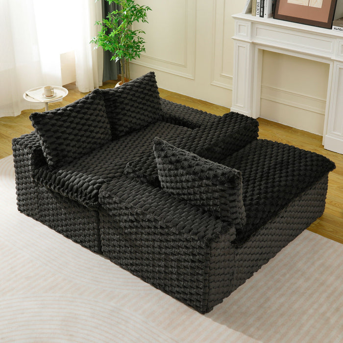 Multifunctional Sofa, Side-By-Side Or Facing Each Other