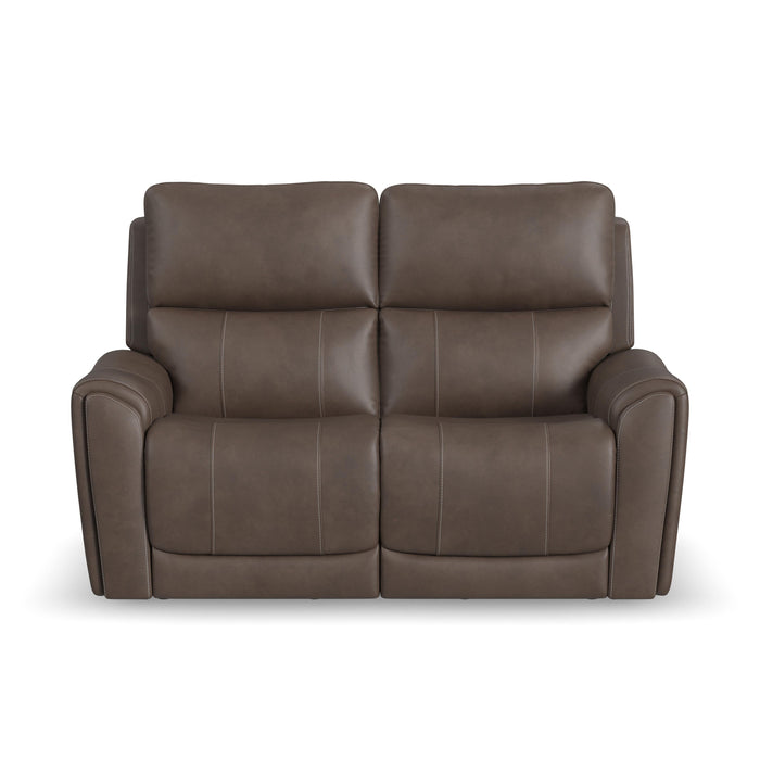 Carter - Power Reclining Loveseat With Power Headrests & Lumbar - Cappuccino