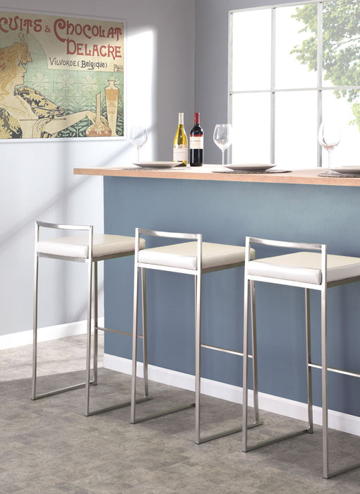 Fuji - Contemporary And Elegant Design Stackable Barstool