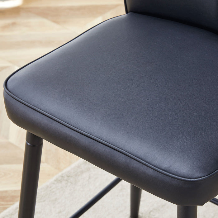 Modern Style Chair With Sleek Backrest Design (Set of 2)