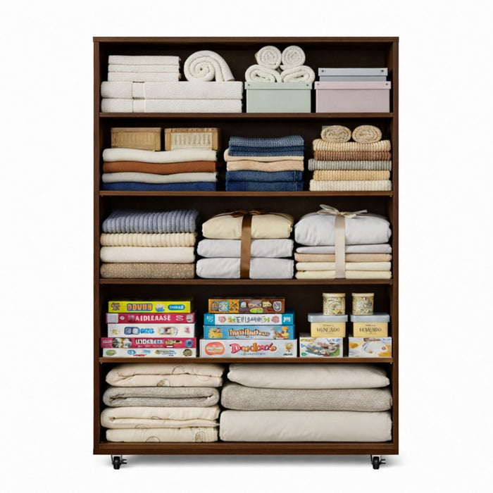 Modern 5 Drawer Dresser With Wheels