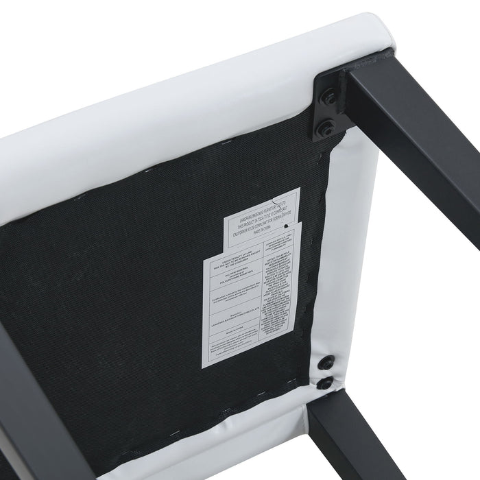 Versatile Dining Chairs With Comfortable Design And Metal Legs