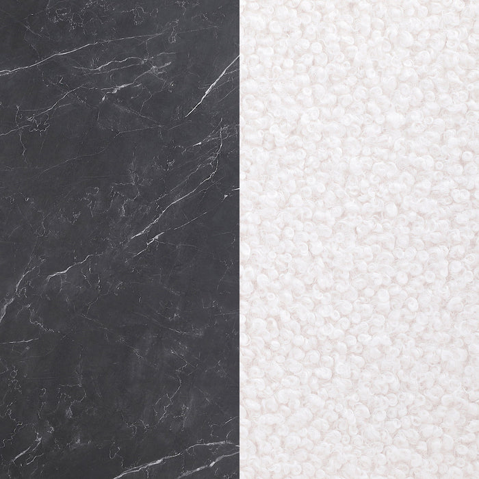 Dorgan - 5 Piece Round Dining Set - Black