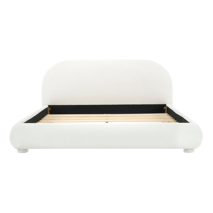 Simple Modern Bedroom Double Upholstered Bed
