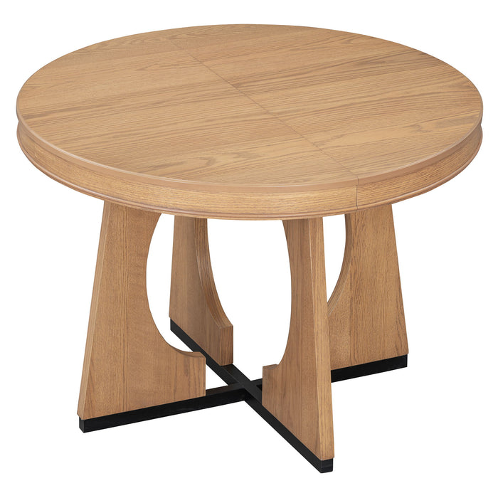Round Dining Table Set For 4 With Chairs