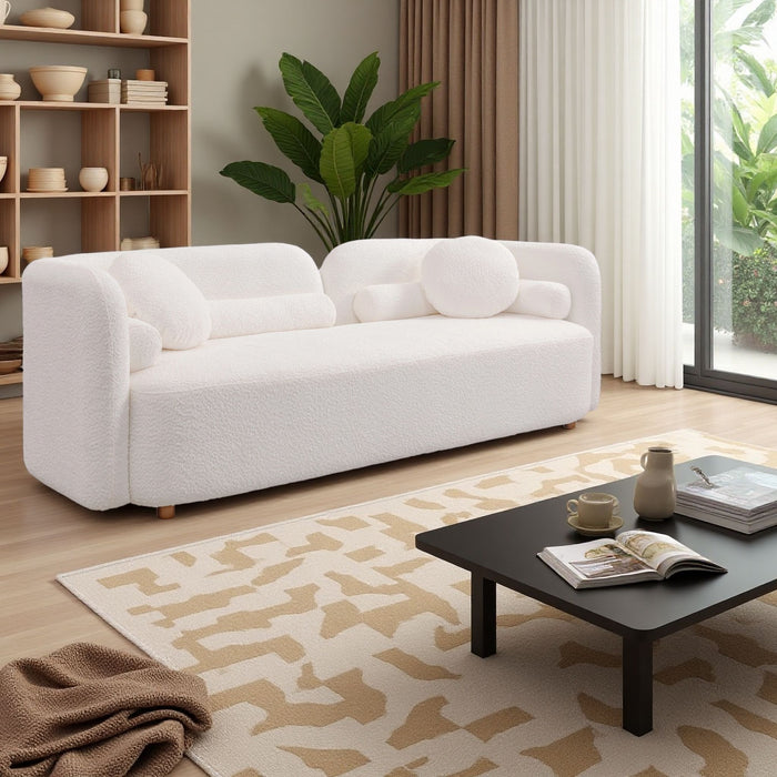 Luxury Modern Couch, 3 Seater Sofa For Living Room