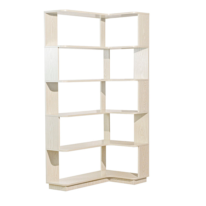 L-Shaped Corner Bookshelf