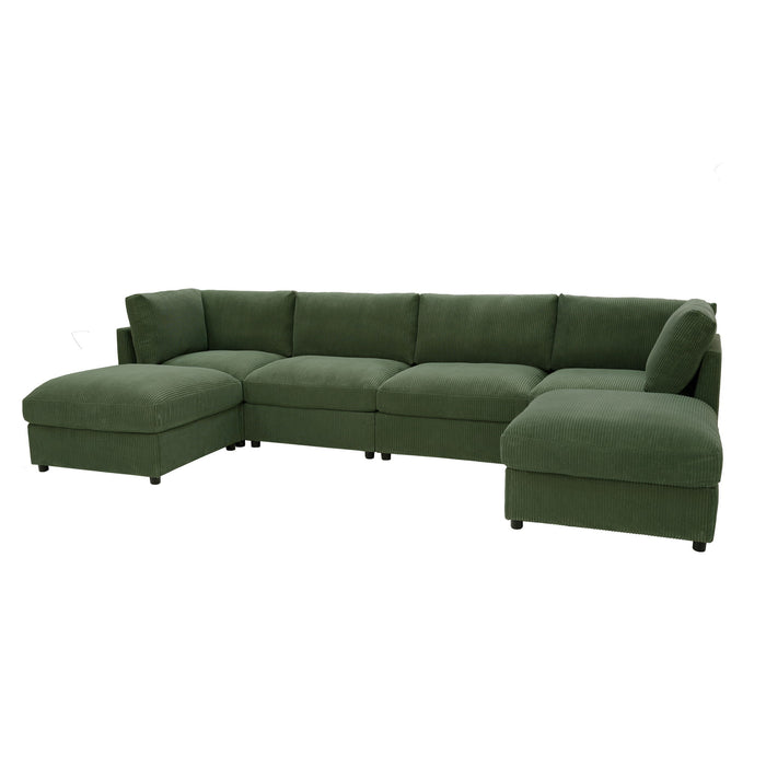 Modern Reversible Modular Sectional