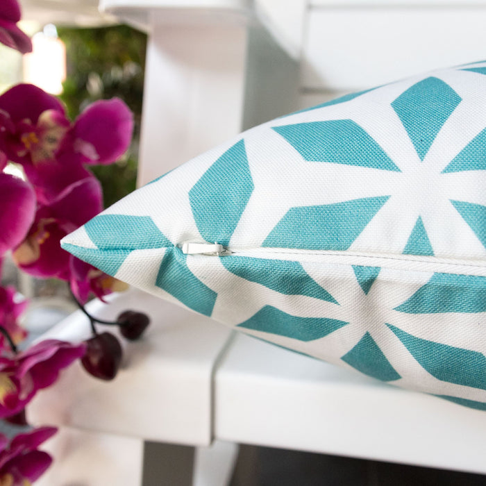Crystal Burst - Outdoor & Indoor Pillow