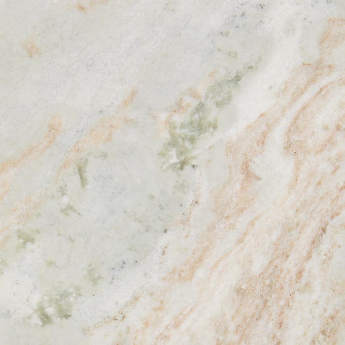 Amberly - Marble Round Coffee Table - Gray