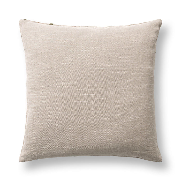 TD Katia 20" x 20" Pillow - Natural / Olive Green