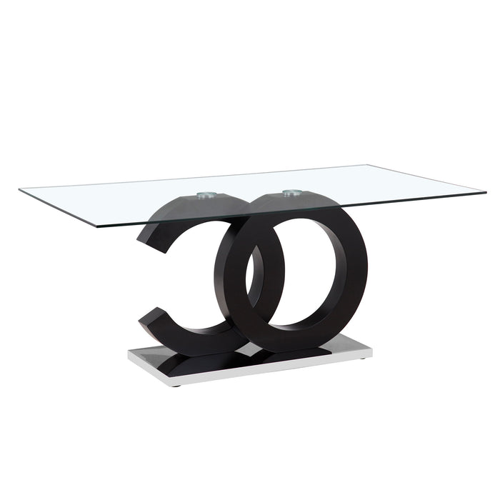 Aston - Dining Table - Black
