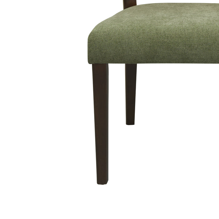 Mid Century Rattan Dining Chair Without Arms Set