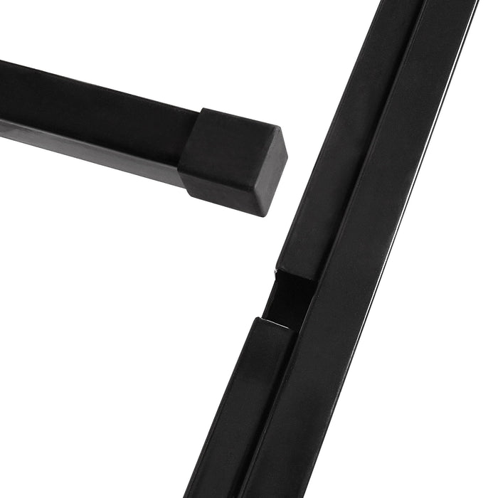 Space Saving Bunk Bed With Metal Frame And Ladder