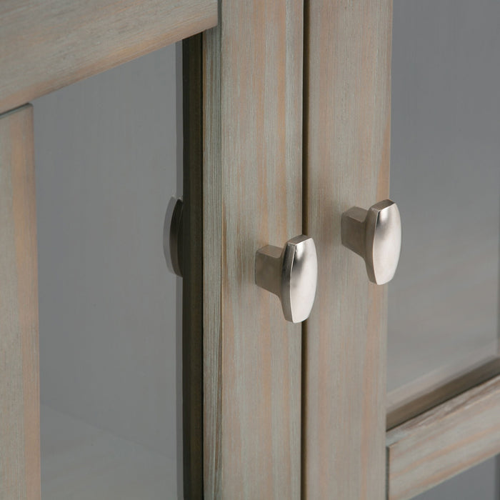 Warm Shaker - Handcrafted Low Storage Cabinet