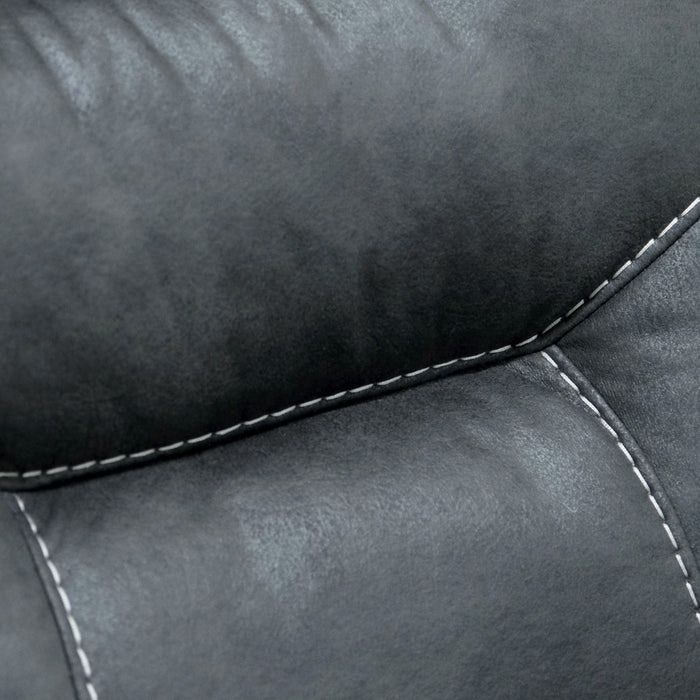 Danyon - Swivel Gliding Recliner - Charcoal Gray