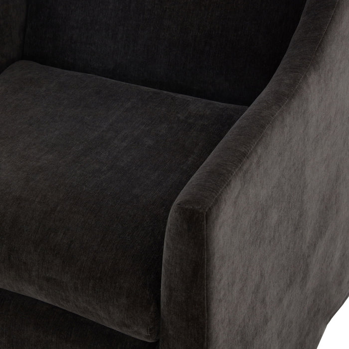 Luisa - Skirted Swivel Accent Chair