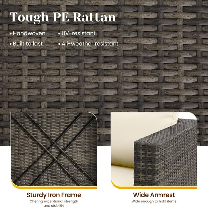 Modern Patio Set With Coffee Table