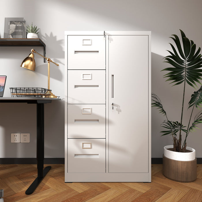 Storage Vertical Filing Cabinet With Lock
