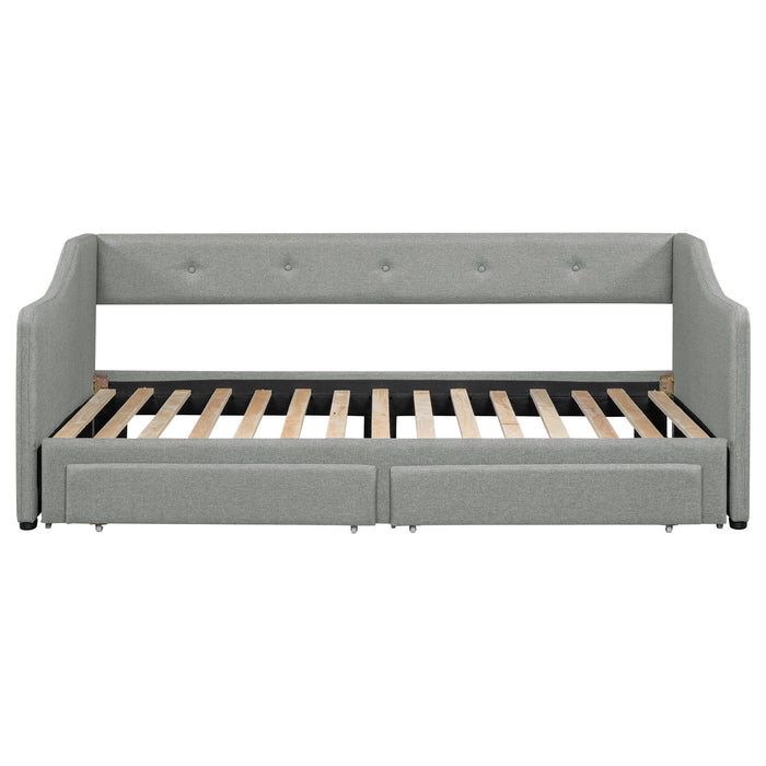Upholstered Daybed With 2 Drawers