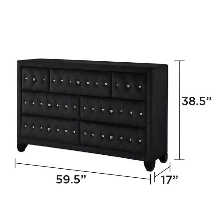 Sophia - 7 Drawer Dresser
