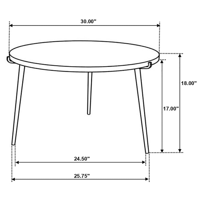 Mickelson - Round Coffee Table - Natural