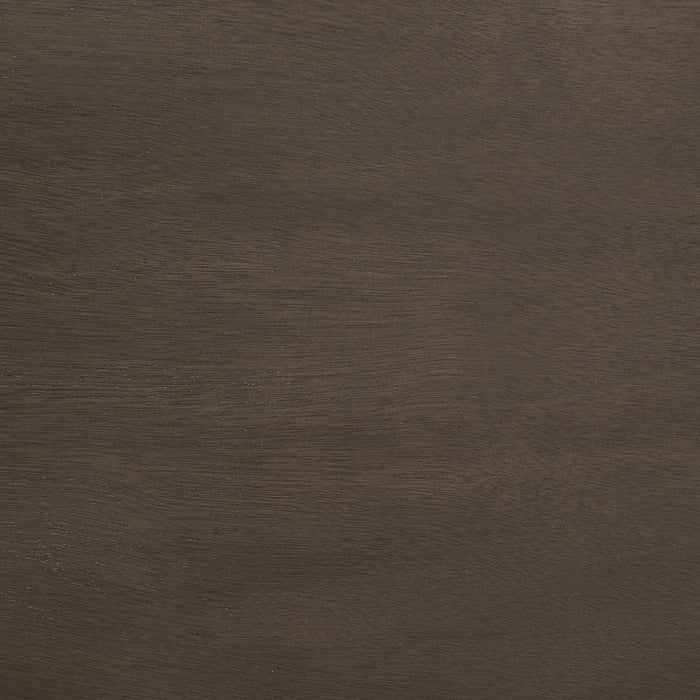 Perkins - 5 Piece Rectangular Dining Set With Chairs - Dark Brown