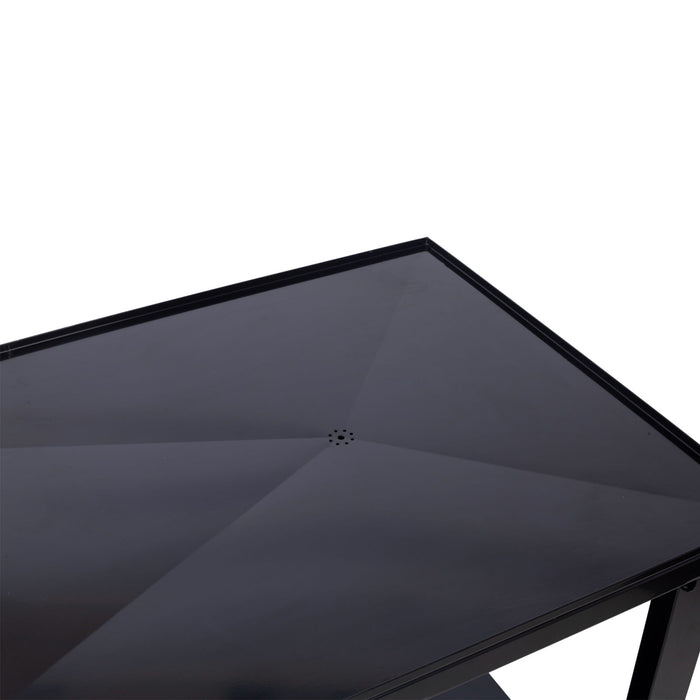 Transmission Teardown Work Station 1 / 2 Ton Capacity Sloping Drain Table Locking Drawer Removable Drain Basin Full-Width Lower Shelf Four 4" Caster Wheels