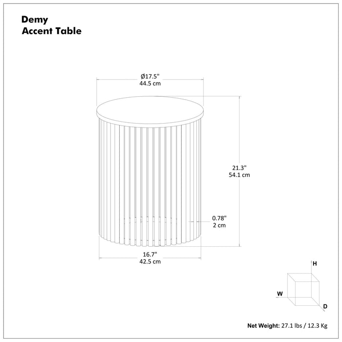 Demy - Accent Table