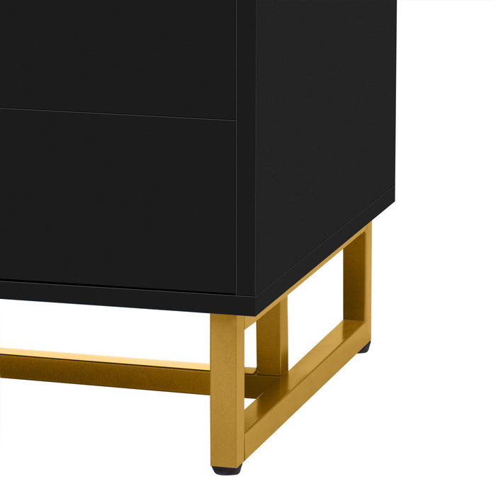 TV Stand With Storage For Living Room