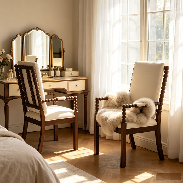 Dining Chairs With Ergonomic Design (Set of 2)