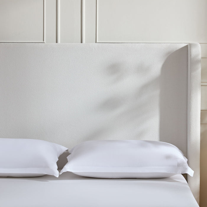 Harper - Tall Headboard Upholstered Bed / High Headboard / Elegant Simplicity / No Box Spring Needed