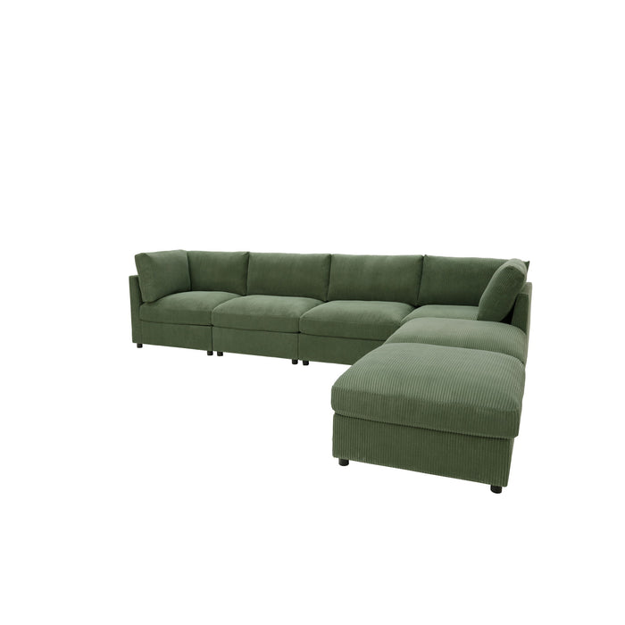 Modern Reversible Modular Sectional