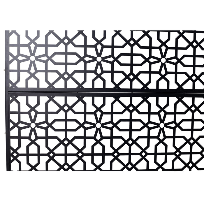 Outdoor & Indoor Metal Freestanding Decorative Privacy Screen