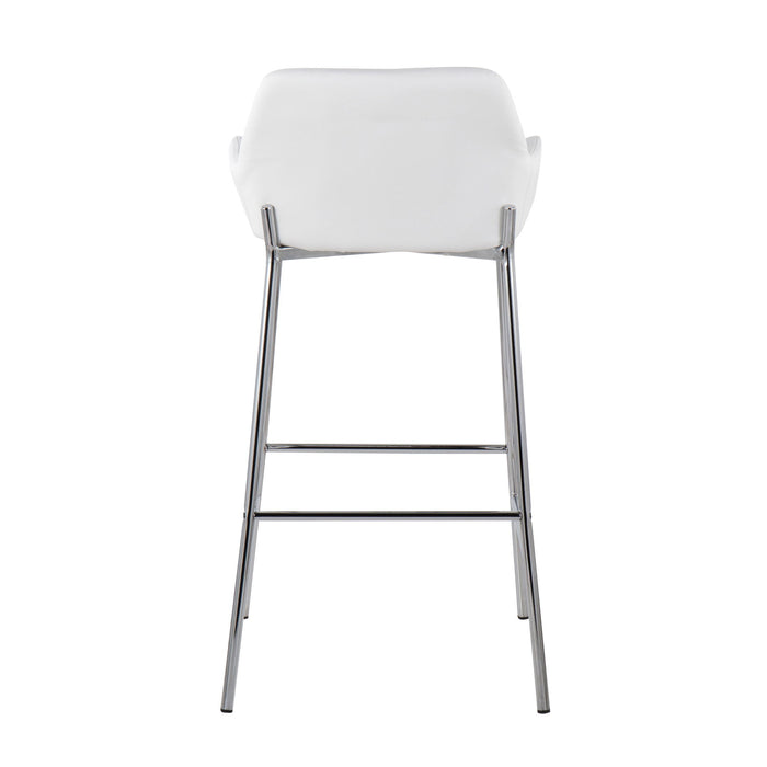Daniella - Contemporary Fixed Height Barstool (Set of 2)